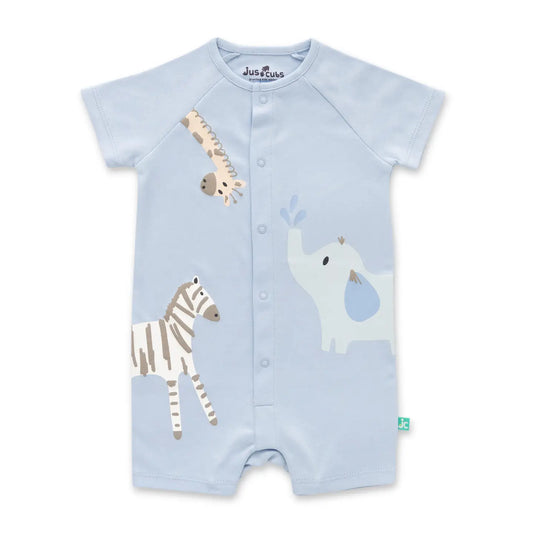 safari baby romper