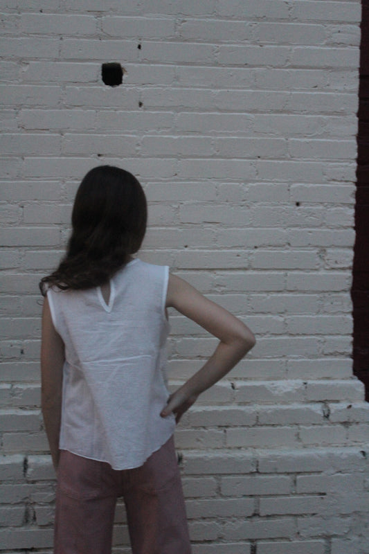 bloom crossover blouse